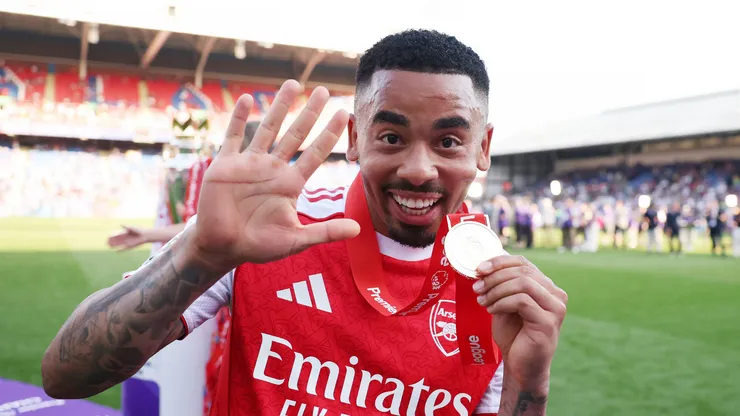 Gabriel Jesus no Arsenal. (Foto: Michael Regan/Getty Images For Premier League)