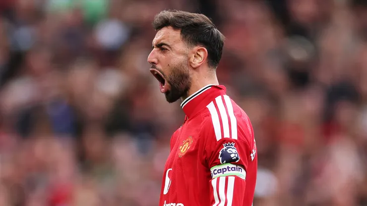 Bruno Fernandes, meia do United. (Foto: Dan Mullan/Getty Images)