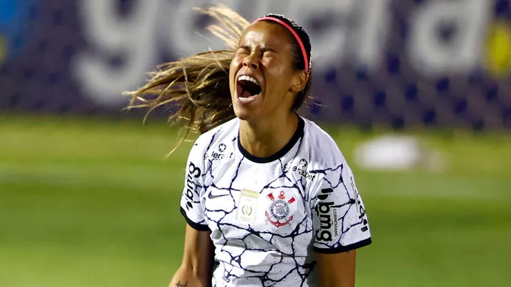 Victória Albuquerque, jogadora do Corinthians. (Foto: Thiago Calil/AGIF)