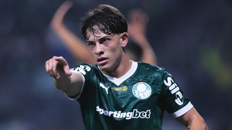 Agustín Giay, camisa 4 do Palmeiras. (Foto: Ettore Chiereguini/AGIF)