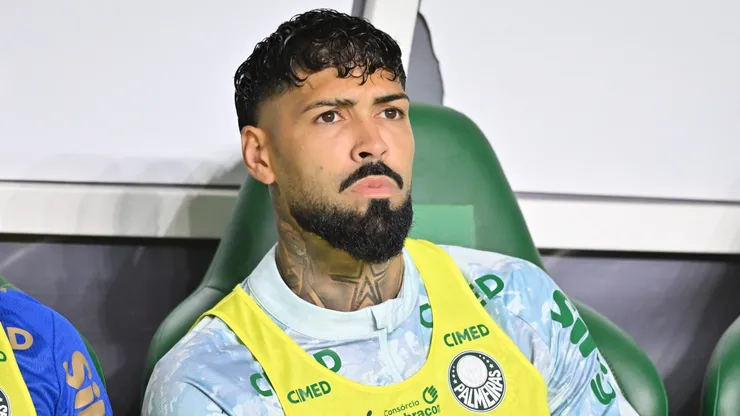 Barboza jogador do Palmeiras durante partida contra o Santos no estádio Nubank Arena pelo campeonato Copa Do Brasil 2026. Foto: Jota Erre/AGIF Crédito obrigatório: Jota Erre/AGIF