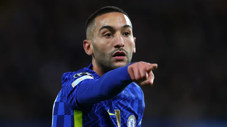Hakim Ziyech, do Chelsea. (Foto: Catherine Ivill/Getty Images)