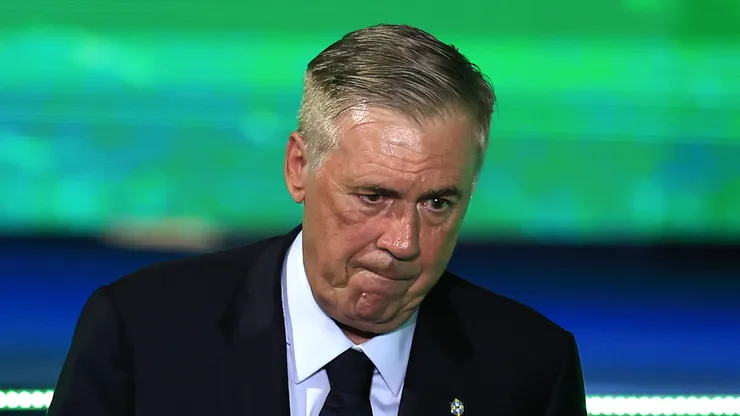 Ancelotti, técnico do Brasil. (Foto: Buda Mendes/Getty Images)
