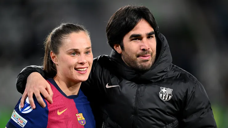 Pere Romeu e Ewa Pajor. (Foto: Stuart Franklin/Getty Images)
