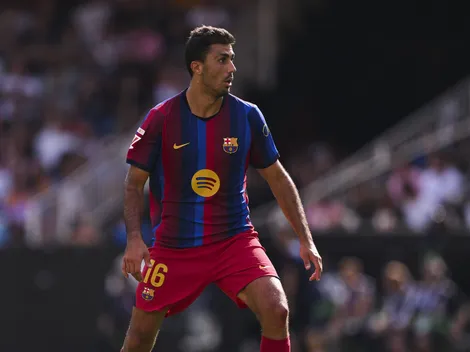 Rodri é flagrado criticando adversário do Barcelona