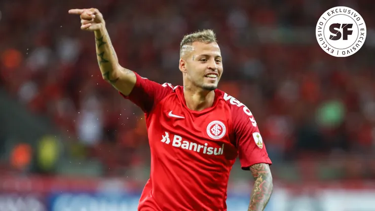 Nico López, atacante do Inter. (Foto: Lucas Uebel/Getty Images)