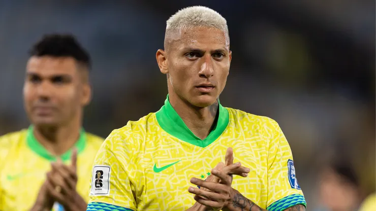 Richarlison em jogo do Brasil. (Foto: Ruano Carneiro/Getty Images)