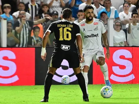 Atlético-MG pode controlar as partidas contra o Santos