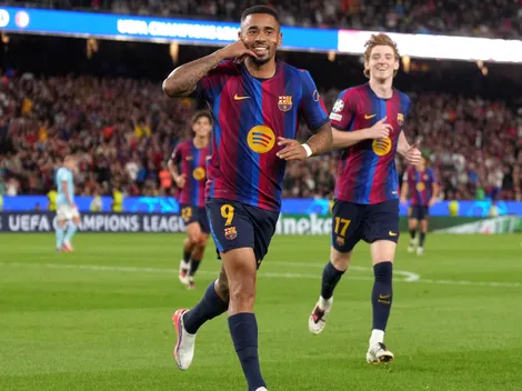 Gabriel Jesus estreia com gol e Barcelona goleia Feyenoord