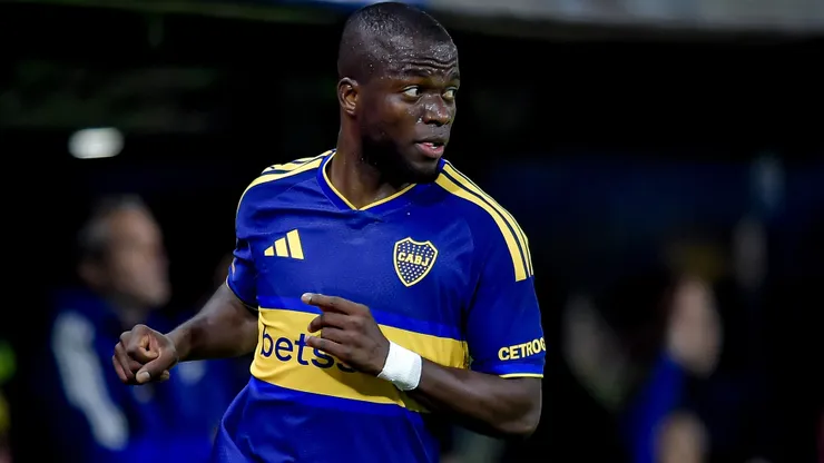 Enner Valencia of Boca Juniors looks on during a Torneo Clausura Mercado Libre 2026 match between Boca Juniors and Central Cordoba at Estadio Alberto J. Armando on September 11, 2026 in Buenos Aires, Argentina.