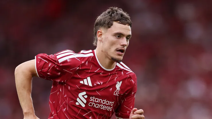 Florian Wirtz, do Liverpool. (Foto: Lewis Storey/Getty Images)