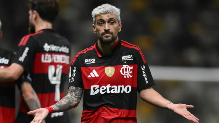 Arrascaeta, meia do Flamengo. (Foto: Pedro Vilela/Getty Images)