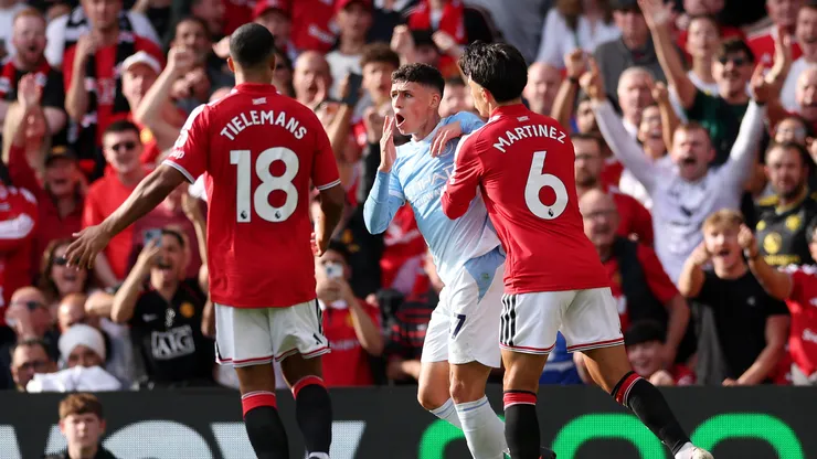 Foden em United x City. (Foto: Michael Regan/Getty Images)