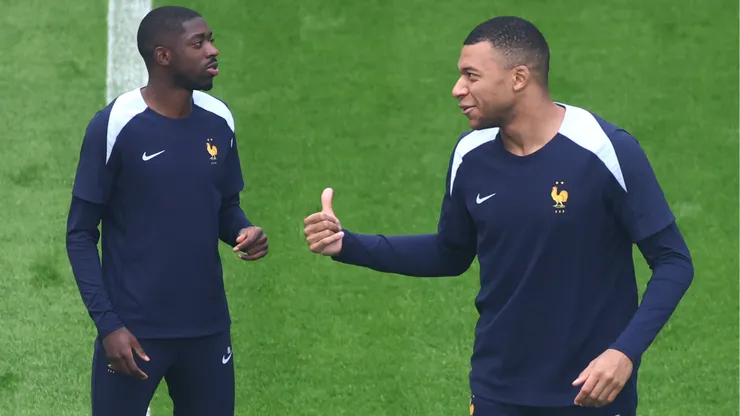 Suposta indireta de Dembélé a Mbappé acirra Bola de Ouro. Foto: Alex Grimm/Getty Images