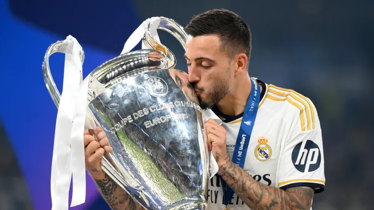Joselu pelo Real Madrid. (Foto: Justin Setterfield/Getty Images)