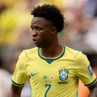 Neymar 'passa o bastão' da seleção para Vinicius Júnior
