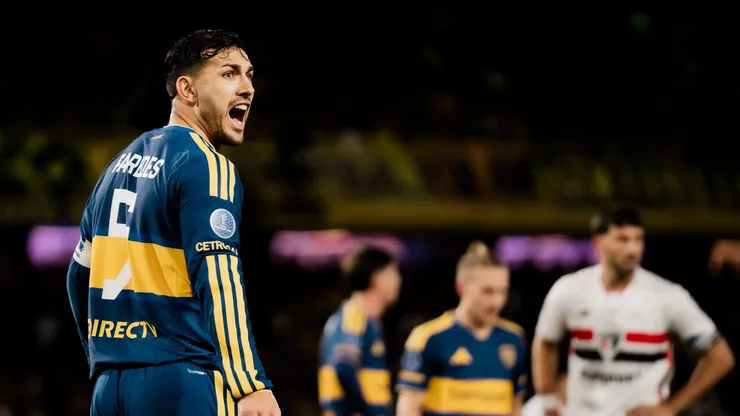 Paredes jogador do Boca Juniors durante partida contra o São Paulo no estádio La Bombonera pelo campeonato Copa Sul-Americana 2026. Erik Maciel/RP Fotopress/AGIF