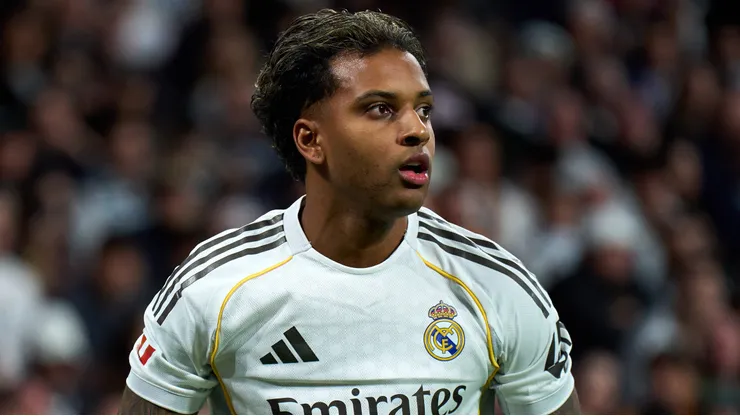 Rodrygo deve retornar ao Real Madrid em janeiro de 2027. Foto: Angel Martinez/Getty Images)