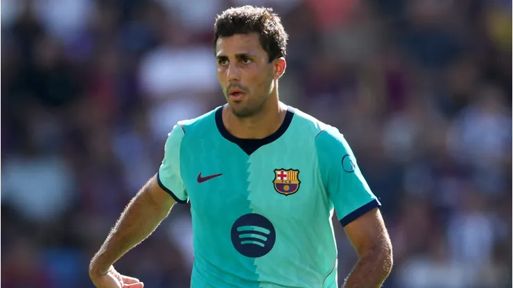 Rodri optou por fechar com o Barcelona.