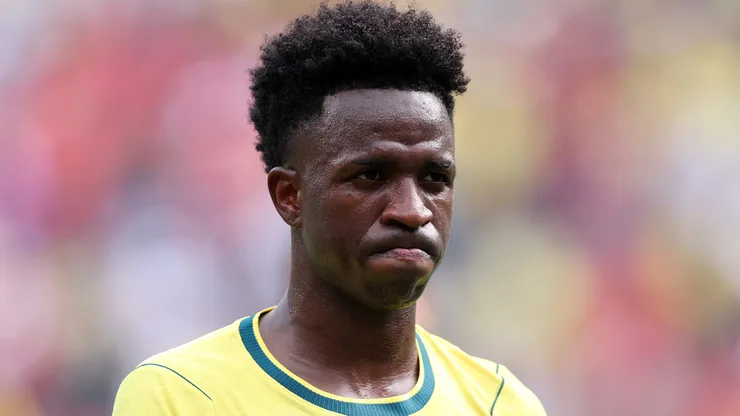 O "velho" Vini Jr é fundamental para novo ciclo de Ancelotti. Foto: Justin Setterfield/Getty Images)