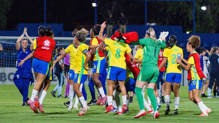Brasil bate EUA nos pênaltis e pega a Espanha. Foto: Confederação Sul-Americana de Futebol/Conmebol