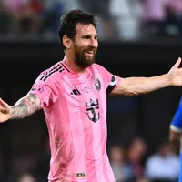 Messi marca de cabeça na Campeones Cup