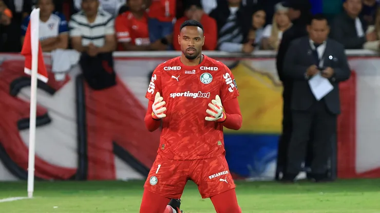 Carlos Miguel, goleiro do Palmeiras. (Foto: Franklin Jacome/Getty Images)