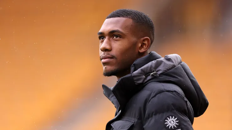 Rayan Vitor Simplicio Rocha of AFC Bournemouth looks on as he arrives at the stadium prior to the Premier League match between Wolverhampton Wanderers and Bournemouth at Molineux on January 31, 2026 in Wolverhampton, England.