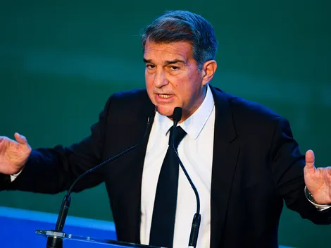 Laporta critica Atlético após negociação por Julián Álvarez