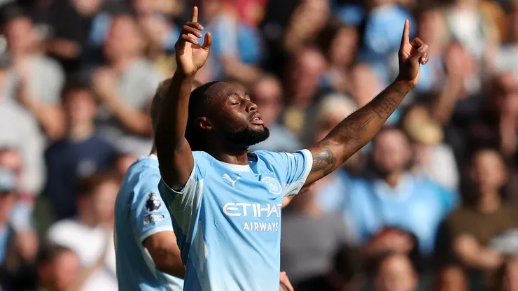 Semenyo, atacante do Manchester City. (Foto: Matt McNulty/Getty Images)