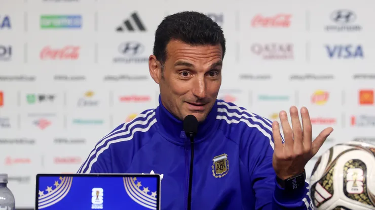 Lionel Scaloni, técnico da Argentina. (Foto: Lars Baron/Getty Images)