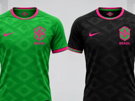 Vazamento indica camisa roxa e verde da Seleção para 2027