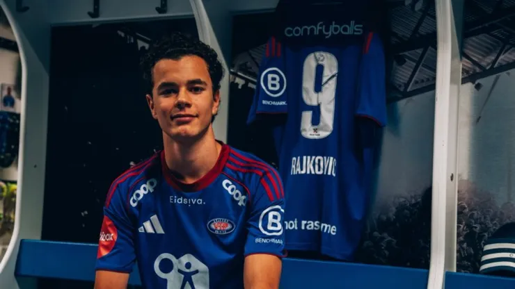 Gabriel Rajkovic do Vålerenga é alvo do Manchester para substituir JJ Gabriel. Foto: Divulgação/ Vålerenga