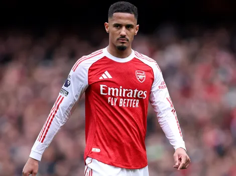 Saliba evolui enquanto Arsenal sente sua ausência