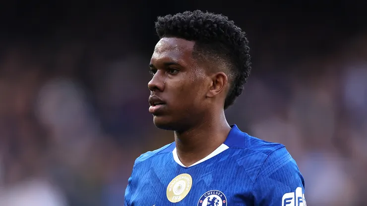 Estêvão, atacante do Chelsea. (Foto: Alex Pantling/Getty Images)