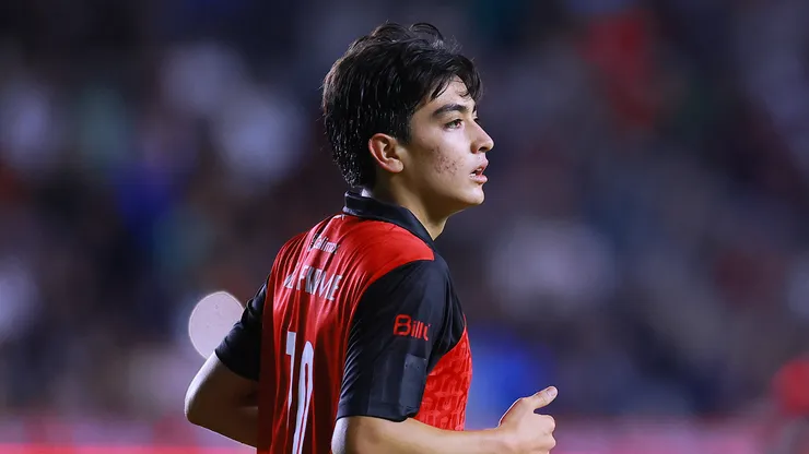 Gilberto Mora, meia do Tijuana. (Foto: Manuel Velasquez/Getty Images)