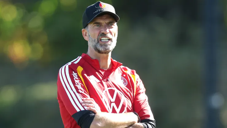 Jürgen Klopp, head coach of Team Germany looks on during a Team Germany training session at Homeground on September 26, 2026 in Herzogenaurach, Germany.