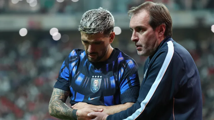 Arrascaeta em amistoso do Uruguai. (Foto: Chung Sung-Jun/Getty Images)