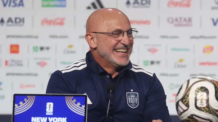 Luis de la Fuente, técnico da Espanha. (Foto: Lars Baron/Getty Images)