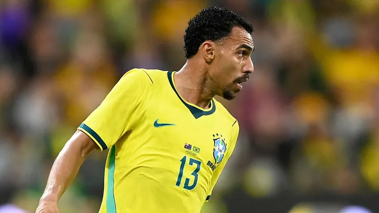 Matheuzinho avalia estreia na Seleção Brasileira. Foto: Ian Hitchcock/Getty Images