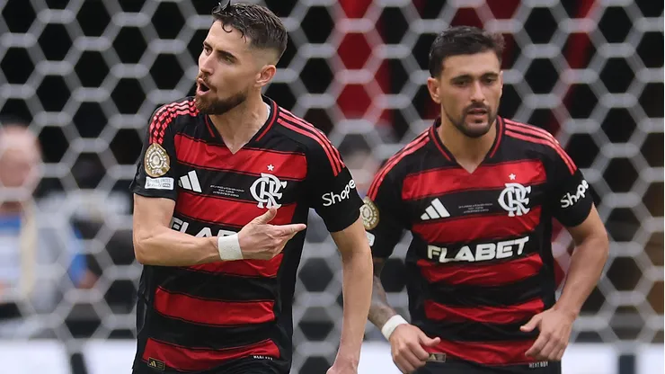 Análise: Flamengo perde metade da força sem Arrascaeta e Jorginho. Foto: Michael Reaves/Getty Images)
