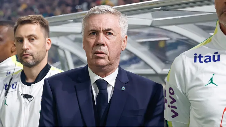 Ancelotti falou sobre Raphinha - Foto: Rafael Ribeiro/ CBF.