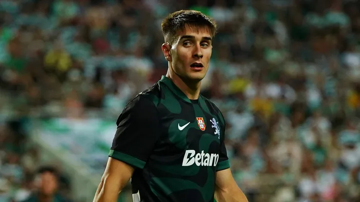 Iván Fresneda, lateral do Sporting. (Foto: Gualter Fatia/Getty Images)