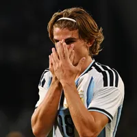 Flaco López marca e Nico Paz brilha pela Argentina