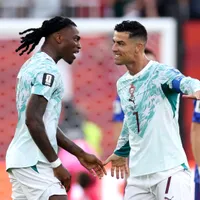 Rafael Leão herda a camisa 7 de Portugal após saída de CR7
