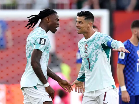 Rafael Leão herda a camisa 7 de Portugal após saída de CR7