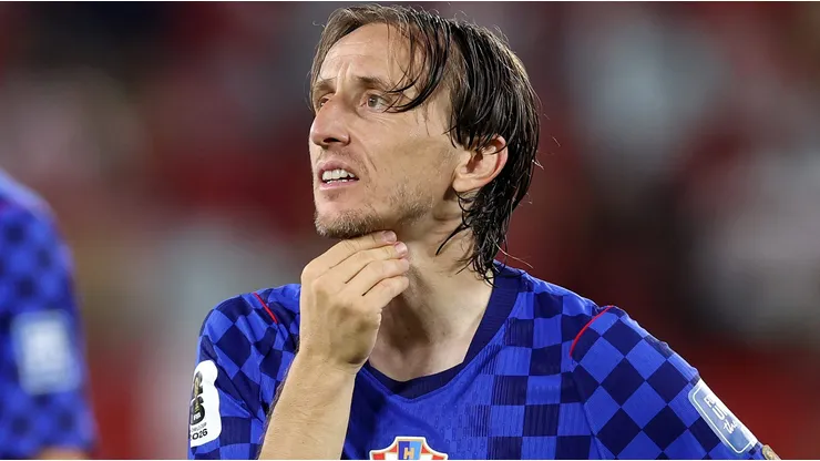 Modric diz "sentir vergonha" após Croácia levar 7 a 0. Foto: Justin Setterfield/Getty Images)