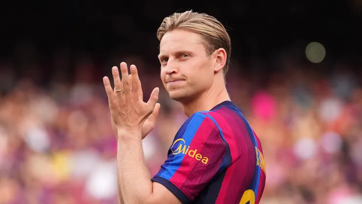 Frenkie de Jong, meio-campista do Barcelona. (Foto: Alex Caparros/Getty Images)