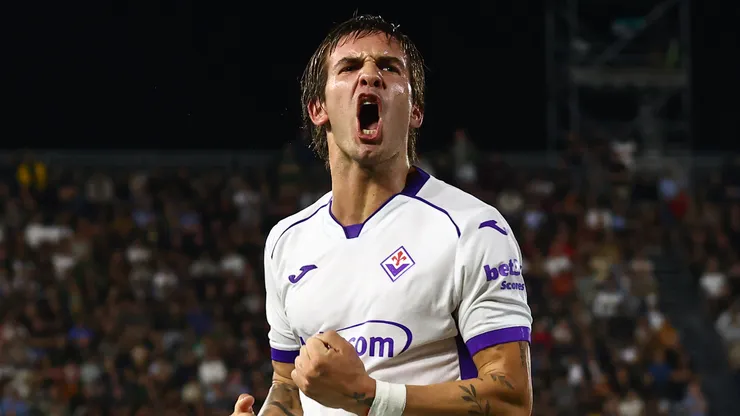 Franco Mastantuono, da Fiorentina. (Foto: Maurizio Lagana/Getty Images)