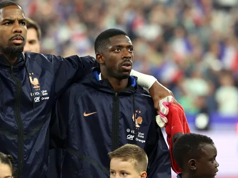 Dembélé perde protagonismo na França de Zidane